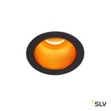 SLV 1002594 HORN MAGNA LED Outdoor Deckeneinbauleuchte schwarz/gold 3000K 25°