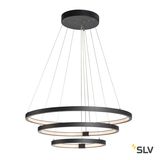 SLV 1002913 ONE TRIO DALI LED Pendelleuchte schwarz