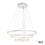 SLV 1002914 ONE TRIO DALI LED Pendelleuchte weiß