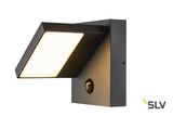 SLV 1002990 ABRIDOR SENSOR Outdoor LED Wandaufbauleuchte IP55 anthrazit