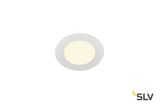 SLV 1003008 SENSER 12 LED Deckeneinbauleuchte rund weiß