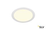 SLV 1003010 SENSER 24 LED Deckeneinbauleuchte rund weiß