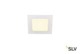 SLV 1003011 SENSER 12 LED Deckeneinbauleuchte eckig weiß