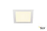 SLV 1003012 SENSER 18 LED Deckeneinbauleuchte eckig weiß