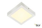 SLV 1003018 SENSER 18 LED Deckenaufbauleuchte eckig weiß