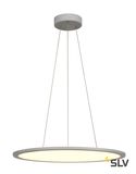 SLV 1003047 PANEL 60 DALI LED Pendelleuchten rund grau 4000K