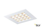 SLV 1003076 PAVONO 600x600 LED Deckeneinbauleuchte weiß 3000K UGR<16