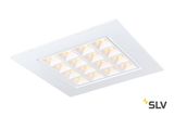 SLV 1003078 PAVONO 620x620 LED Deckeneinbauleuchte weiß 3000K UGR<16