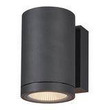 SLV 1003423 ENOLA ROUND M single Outdoor LED Wandleuchte anthrazit CCT 3000/4000K IP65