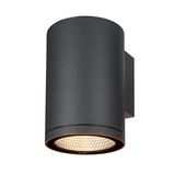SLV 1003440 ENOLA ROUND L single Outdoor LED Wandleuchte anthrazit CCT 3000/4000K IP65