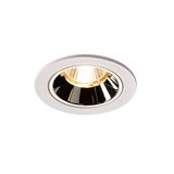 SLV 1003810 NUMINOS DL S LED Einbauleuchte weiss/chrom 3000K 40°