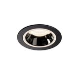 SLV 1003894 NUMINOS DL M LED Einbauleuchte schwarz/chrom 4000K 40°