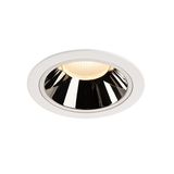 SLV 1004023 NUMINOS DL XL LED Einbauleuchte weiss/chrom 3000K 20°