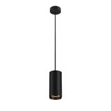SLV 1004338 NUMINOS PD PHASE L LED Pendelleuchte schwarz 2700K 24°