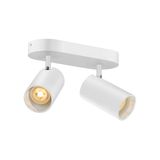 SLV 1006426 ASTO TUBE, Deckenaufbauleuchte, zylindrisch 2-fach weiß