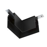 SLV 1006581 L-Verbinder, 48V TRACK, für Aufbauschiene tief, links, schwarz