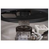 SLV 1007319 MEDO 40, LED Wand-Deckenaufbauleuchte rund 2700/3000/4000K, 20W, Phasenabschnitt, 110°, schwarz