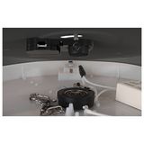 SLV 1007327 MEDO 90, LED Deckenaufbauleuchte rund 2700/3000/4000K, 79W, Phasenabschnitt, 110°, grau