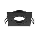 SLV 1007329 NEW TRIA 68, Deckeneinbauring, L: 8.2 B: 8.2 H: 2.6 cm, schwarz