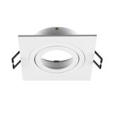 SLV 1007349 NEW TRIA 75, Deckeneinbauring, L: 9 B: 9 H: 2.6 cm, weiß