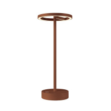 SLV 1007358 VINOLINA ONE, LED Akku-Tischleuchte IP54, 2700K, TOUCH, rost