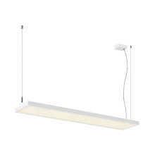 SLV 1007469 WORKLIGHT PRO 120, LED Pendelleuchte, 120cm, 4000K, DALI, Touch, weiß
