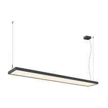 SLV 1007471 WORKLIGHT PRO 150, LED Pendelleuchte, 150cm, 4000K, DALI, Touch, schwarz