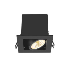SLV 1007551 KADUX, LED Deckeneinbauleuchte, single, 3000K, 38°, quadratisch, schwarz