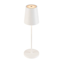 SLV 1007692 VINOLINA TWO, LED Akku-Tischleuchte IP65, 2200/2700/3000K, TOUCH, weiß