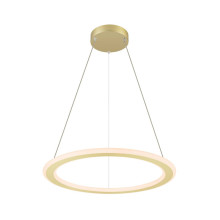 SLV ONE FLAT PD, single, Pendelleuchte, Pendellänge 180cm, 2700/3000K, PHASE, messing 1007857