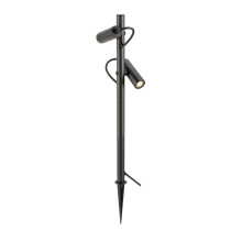 SLV HELIA SLIM Pole, double, LED Outdoor Stehleuchte, schwarz IP65 3000K 1007869