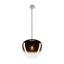 SLV PANTILO CONVEX 40, Pendelleuchte, 150cm, E27, max. 40W, kupfer 1007876