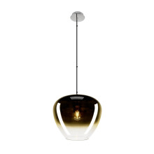 SLV PANTILO CONVEX 40, Pendelleuchte, 150cm, E27, max. 40W, gold 1007877