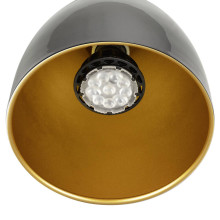 SLV PARA CONE 14, 3 Phasen System Leuchte, GU10, schwarz/gold 1008055