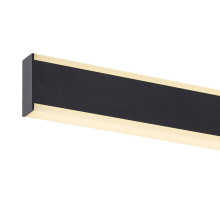 SLV ONE LINEAR 50, Wandaufbauleuchte, UP/DOWN, 2700/3000K, PHASE, schwarz 1008084