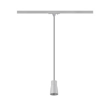 SLV PURI 2.0 Dome, 1 Pendelleuchte, GU10, Pendellänge 200cm, 1x max. 6W, grau 1008265