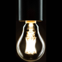 SLV LED A60 Crossed Filament, LED-Leuchtmittel, GU10, PHASE, 6,5W, 2700K 1008375