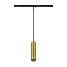 SLV GRIP! L, 1 Pendelleuchte, GU10, Pendellänge 200cm, 1x max. 6W, gold / schwarz 1008473