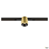 SLV 1008951 FIX-IT!, 48V, DALI, rund, Standard track, Spot, 3000K, 6.6 W, 36°, gold / schwarz