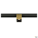 SLV 1008983 FIX-IT!, 48V, DALI, eckig, Surface mounted track, Spot, 2700K, 6.6 W, 36°, gold / schwarz