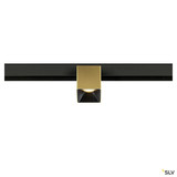 SLV 1008987 FIX-IT!, 48V, DALI, eckig, Surface mounted track, Spot, 3000K, 6.6 W, 36°, gold / schwarz