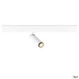 SLV 1009025 GRIP! S, 48V Spot, deep & recessed track, zylindrisch, 3000K, 9.8 Watt, DALI, 29°, weiß / schwarz