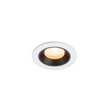 SLV 1009280 NUMINOS XS, Deckeneinbauleuchte weiß/schwarz 2700K 20°