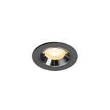 SLV 1009297 NUMINOS XS, Deckeneinbauleuchte schwarz/chrom 3000K 55°