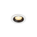 SLV 1009301 NUMINOS XS, Deckeneinbauleuchte weiß/schwarz 3000K 40°