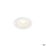 SLV 1009323 NUMINOS® XS, Deckeneinbauleuchte, 4000 K, 55°, IP20, rund, weiß