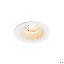 SLV 1009446 NUMINOS® S, Deckeneinbauleuchte, 2700 K, 40°, IP20, rund, weiß