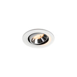 SLV 1009504 NUMINOS MOVE S, Deckeneinbauleuchte weiß/chrom 2700K 55°