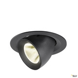 SLV 1009577 NUMINOS® GIMBLE M, Deckeneinbauleuchte,, 4000 K, 20°, schwarz