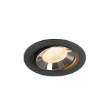SLV 1009818 NUMINOS MOVE L, Deckeneinbauleuchte schwarz/chrom 2700K 55°
